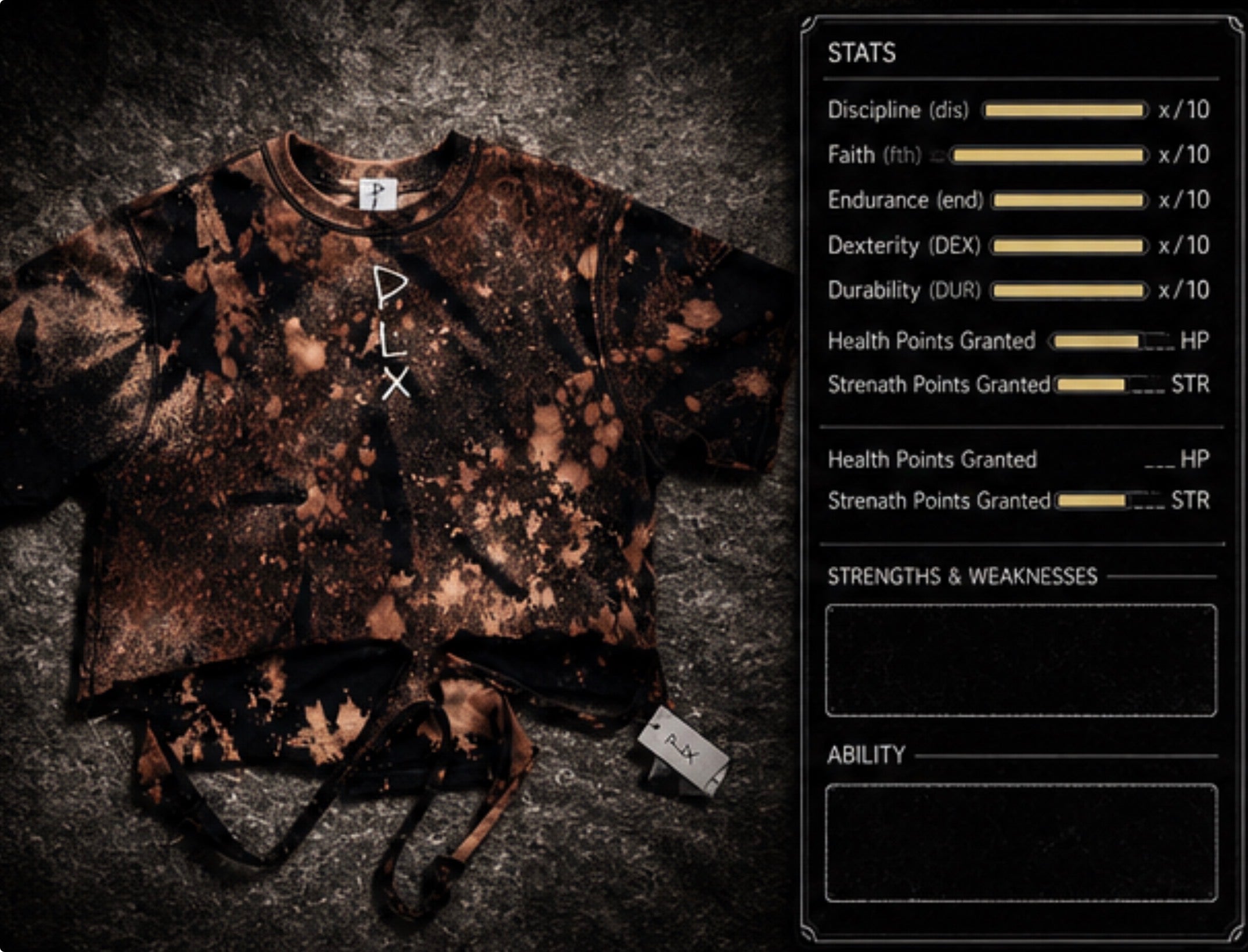 “BLOODLESS SACRIFICES” BOX TEE