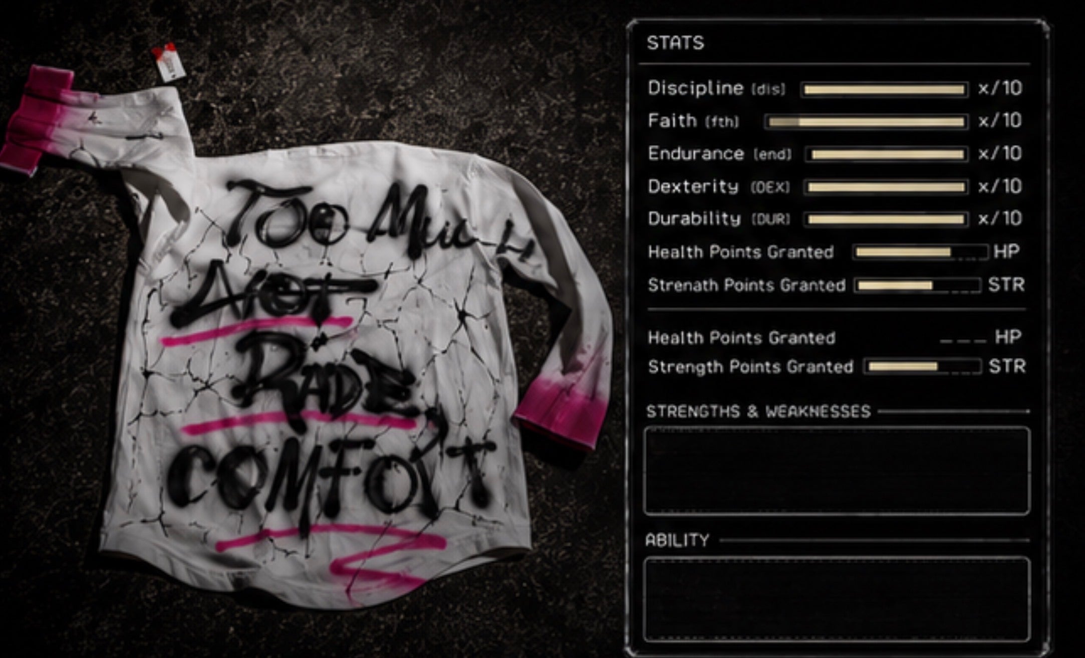 “CRACKS IN THE CROWN” BUTTON UP (LONG SLEEVE)
