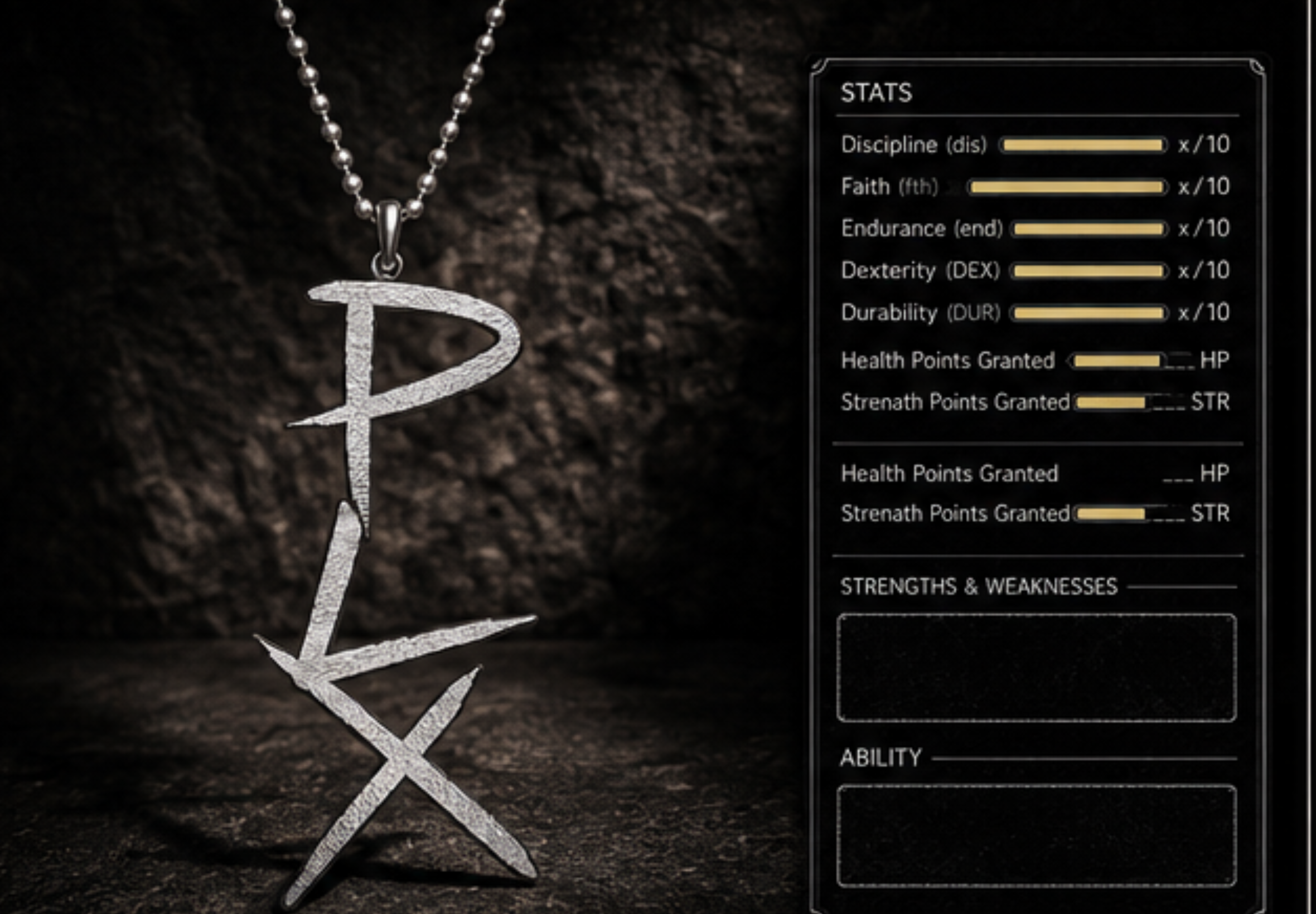 “PLX” AMULET